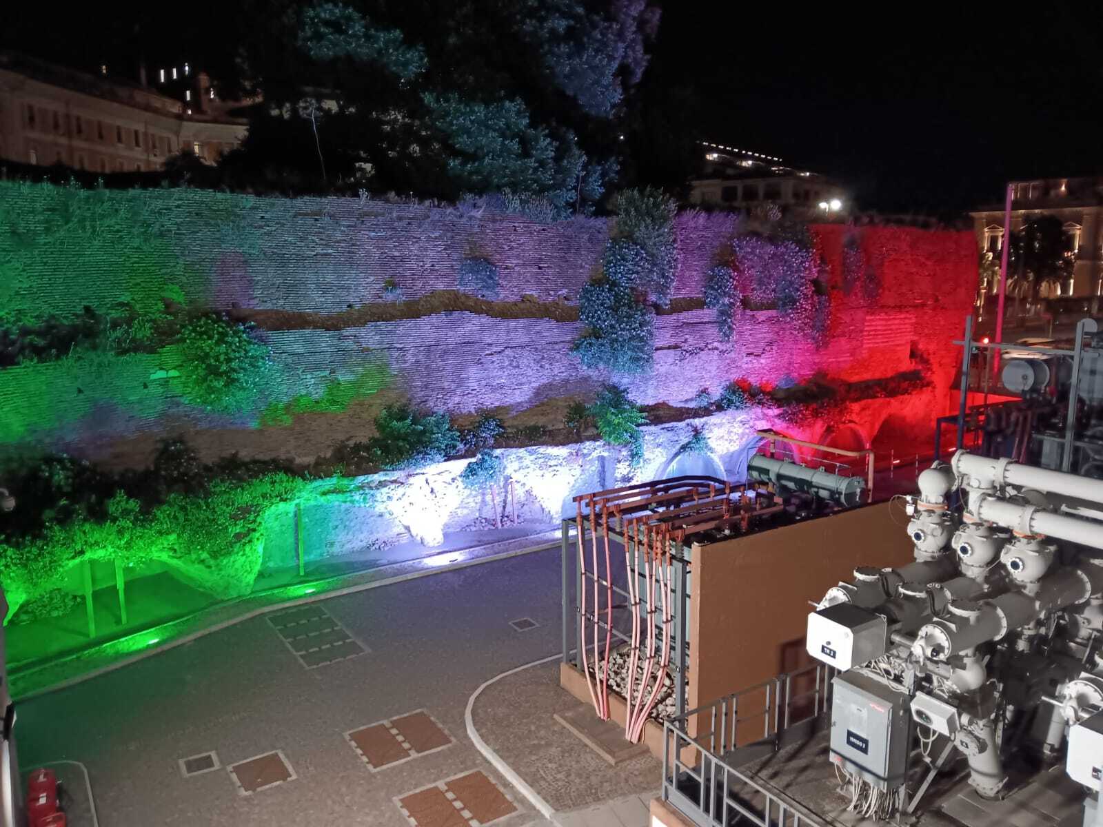 Castra Pretoria Roma_illuminazione pubblica 2