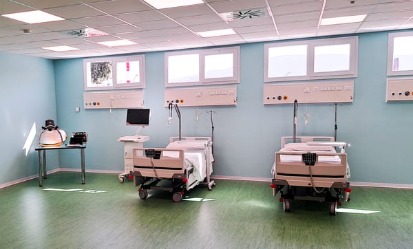 Expansion and technological upgrades to the new emergency department at Santa Maria Hospital in Terni.